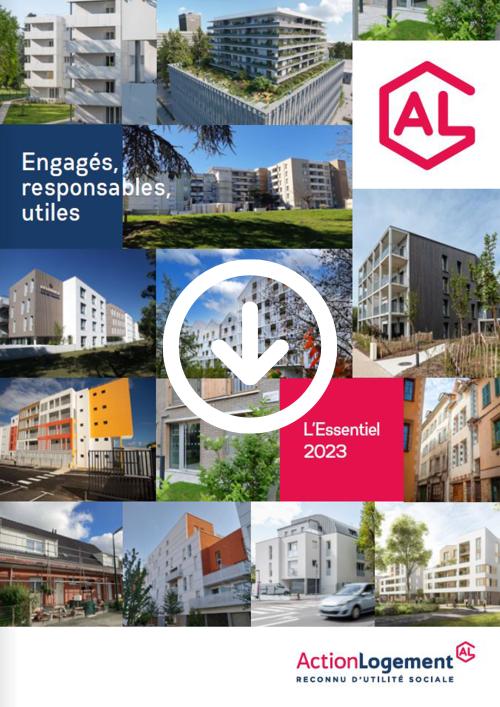 Téléchargement de l'Essentiel 2023 du Groupe Action Logement