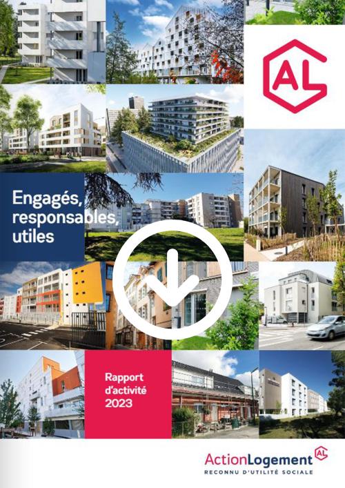 Téléchargement du rapport d'activité du Groupe Action Logement